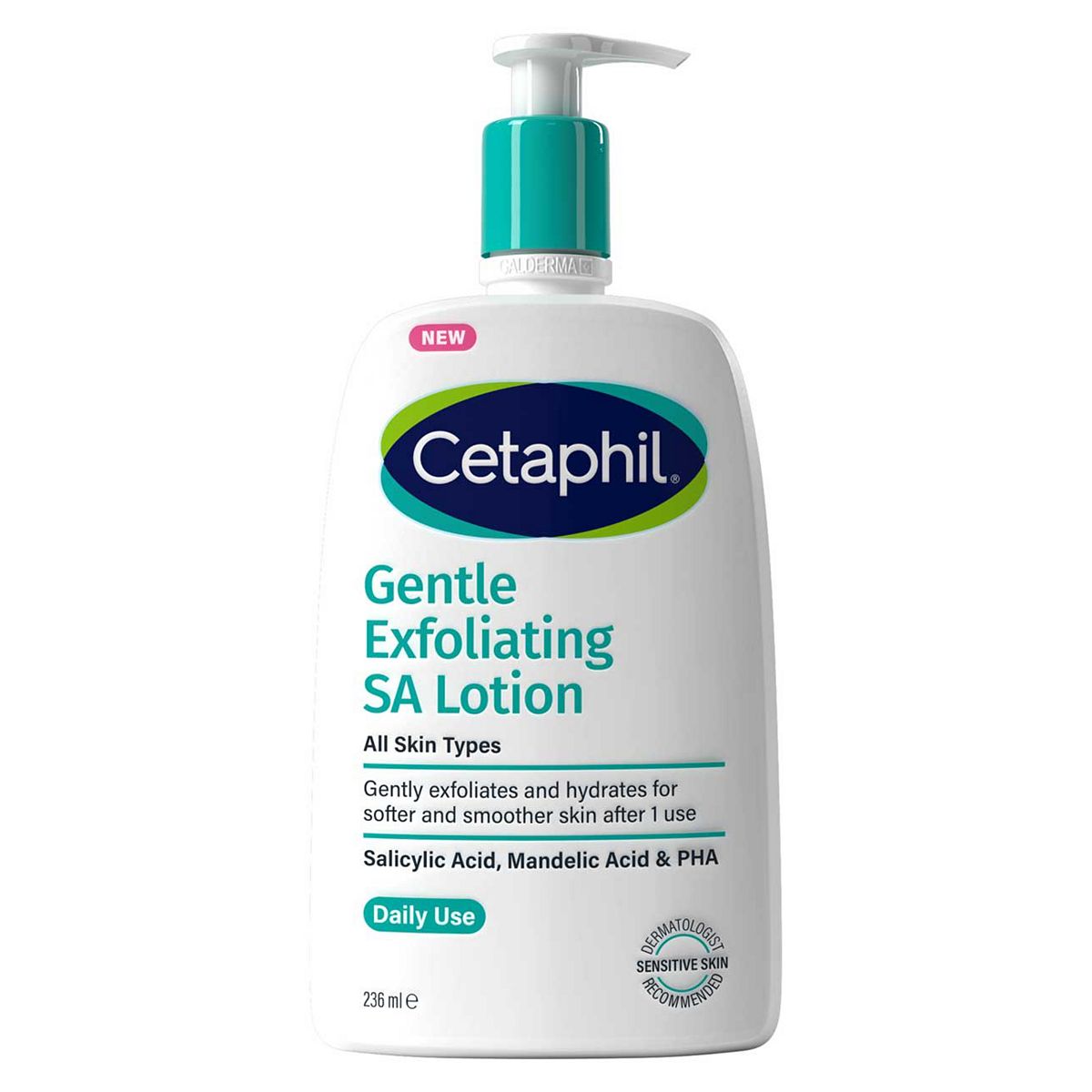 Cetaphil Gentle Exfoliating Salicylic Acid Lotion Moisturiser For Face & Body 236ml