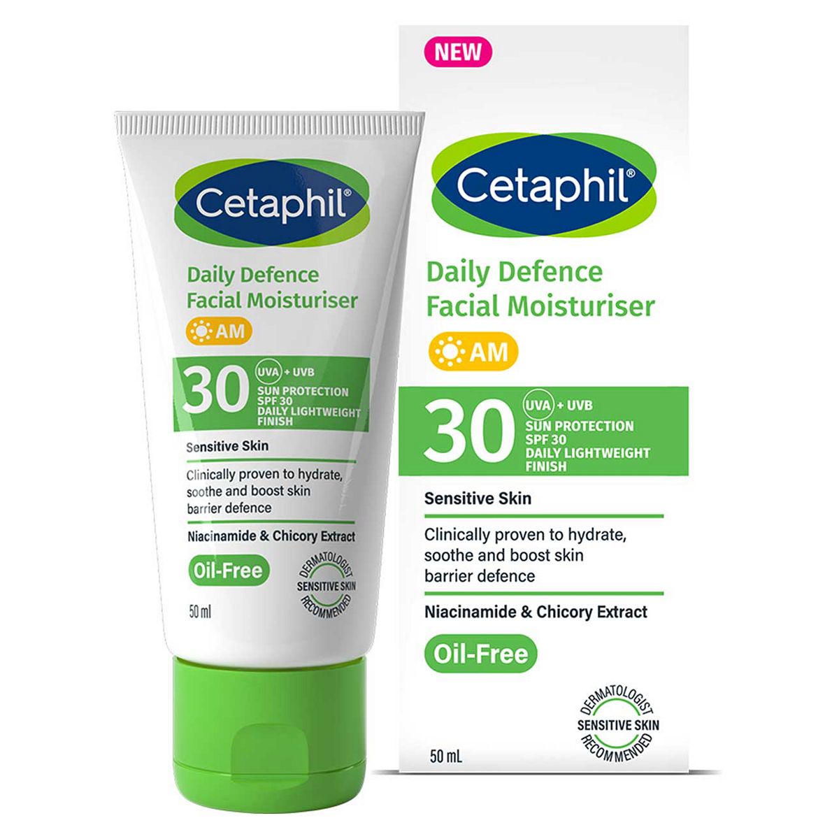 Cetaphil Daily Defence Facial Moisturiser Spf30 50g
