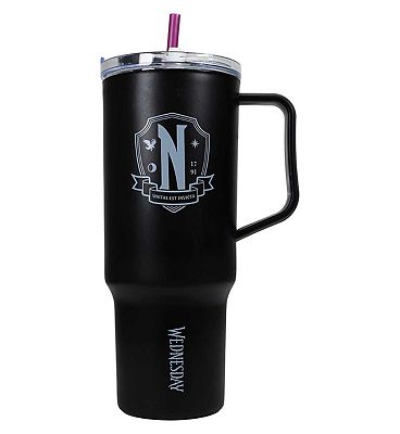 Wednesday Tumbler With Straw - 40oz