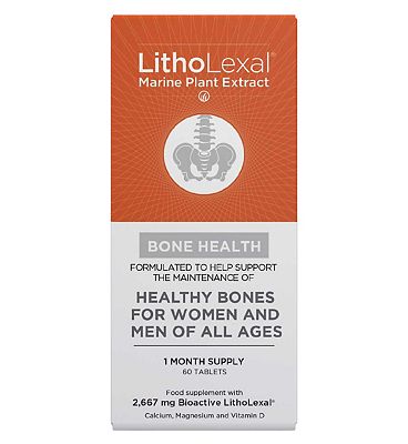 LithoLexal Bone Health 60 Tablets (1 Month Supply)