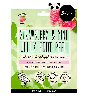 Click to view product details and reviews for Oh K Strawberry Mint Jelly Foot Peel 20g.