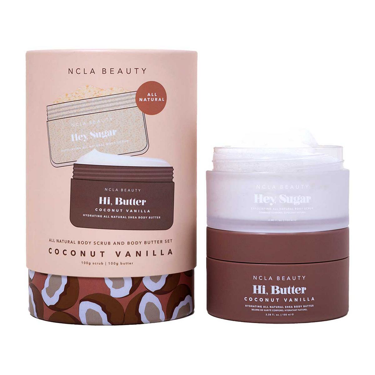 Ncla Beauty Ncla Coconut Vanilla Body Care 2 Pcs Set 100Ml Each