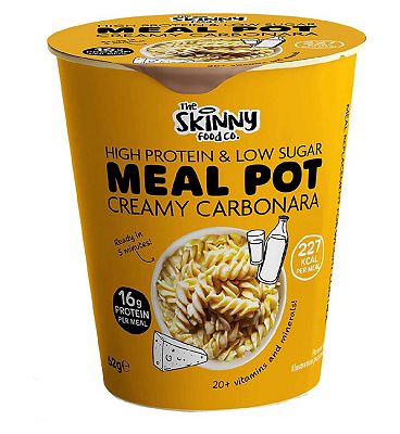 Skinny Food Co High Protein Carbonara Pot 61g