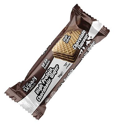 Click to view product details and reviews for Skinny Food Co High Protein Wafer Bar Chocolate 35g.