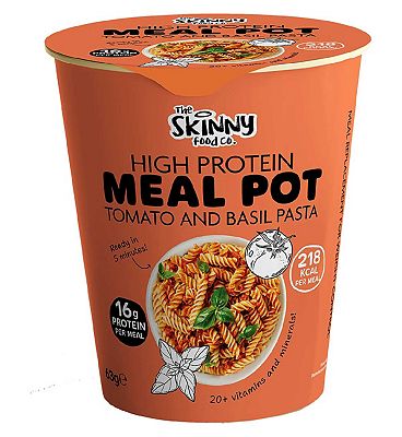Skinny Food Co High Protein Tomato & Basil Pasta 63g