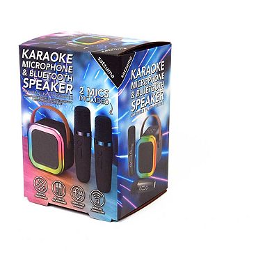 Satzuma Mini Karaoke Speaker And Microphone