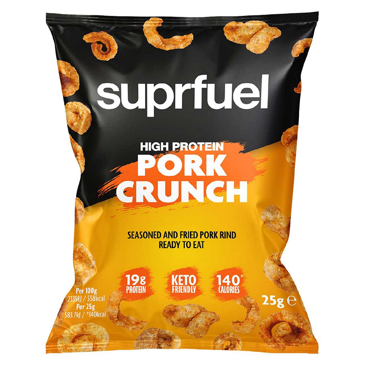 Suprfuel High Protein Pork Crunch 25G