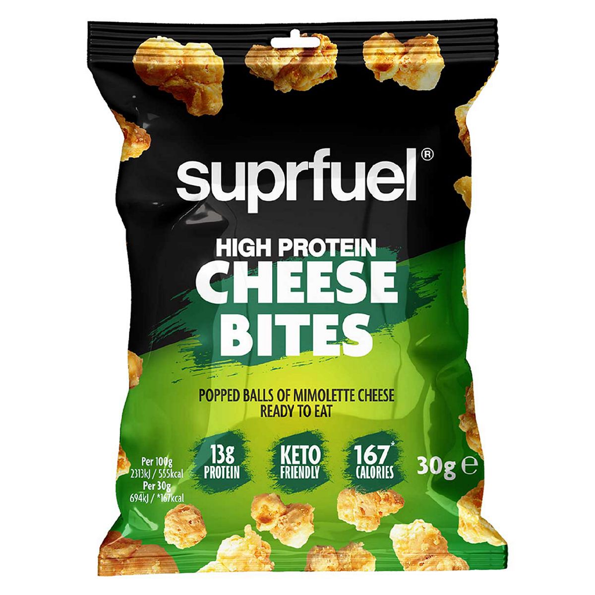 Suprfuel High Protein Cheese Bites 30G