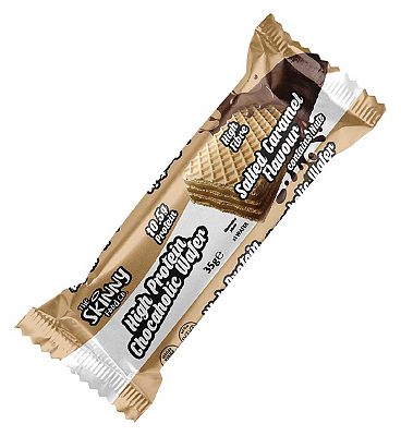 Skinny Food Co High Protein Wafer Salted Caramel 35g