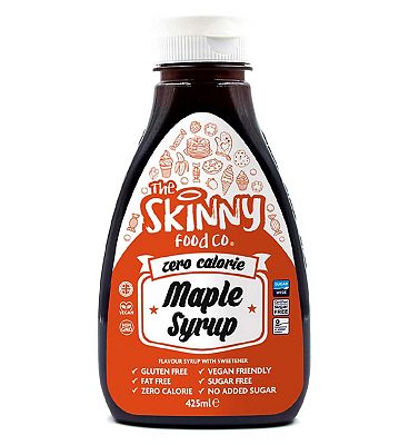 Skinny Food Co Maple Zero Calorie Sugar Free Syrup 425ml
