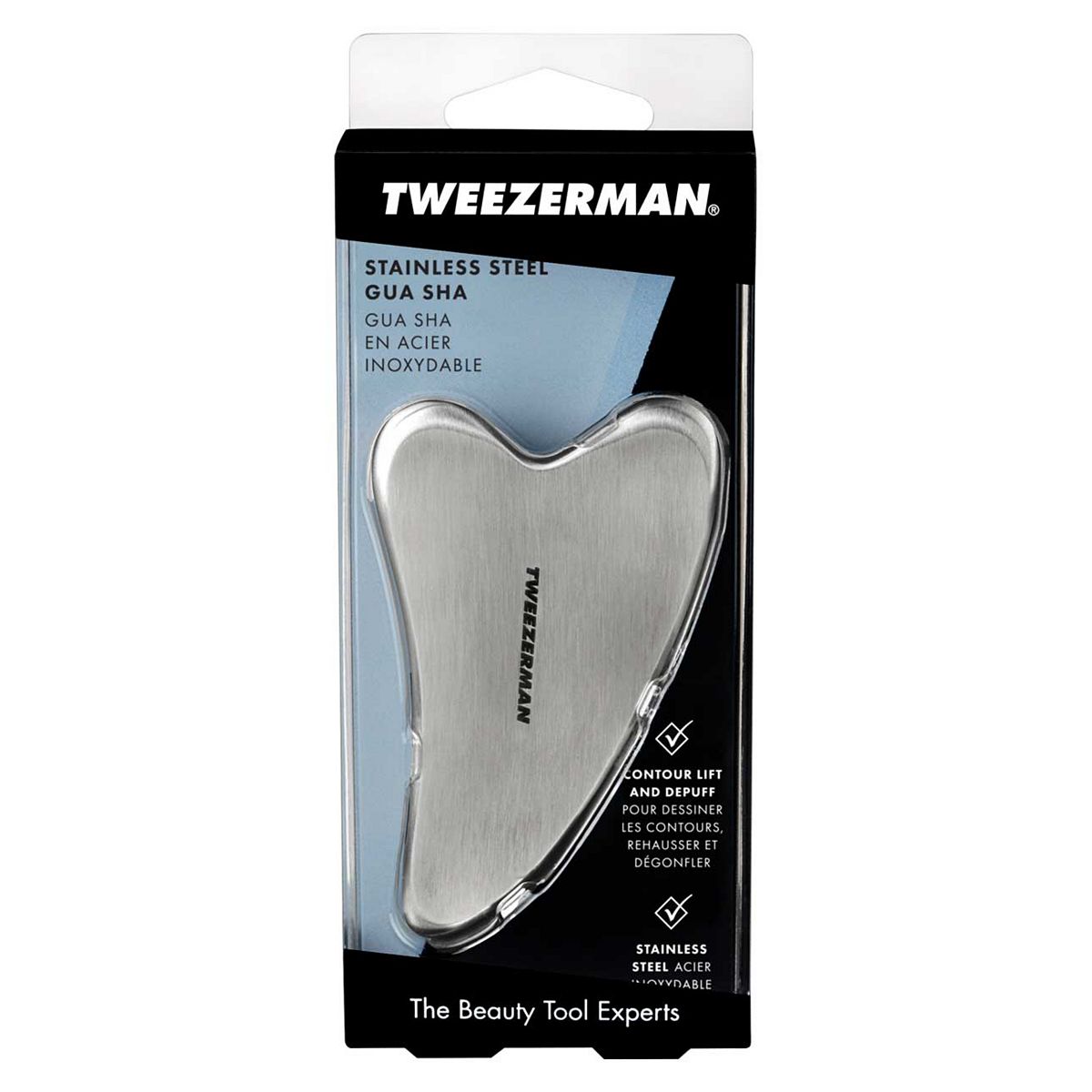 Tweezerman Stainless Steel Gua Sha