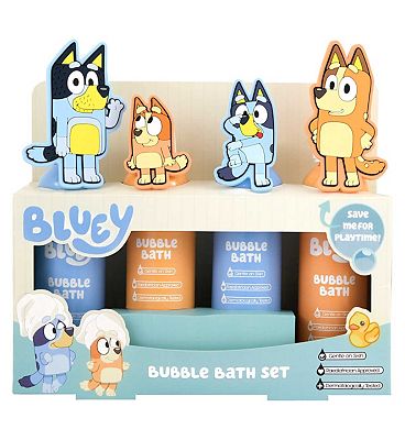 Bluey Bubble Bath Set