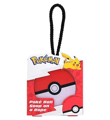 Pokemon Pokeball Soap On A Rope 150g