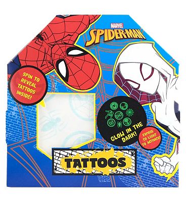 Spiderman Temporary Tattoos