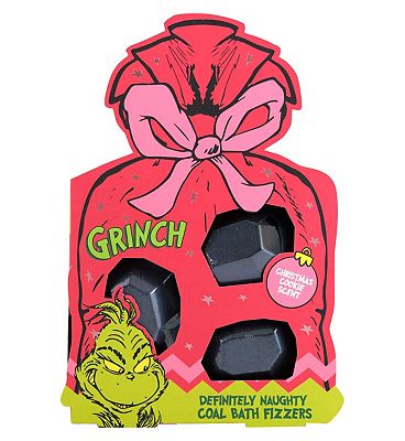 The Grinch Coal Bath Fizzers 3x 100g