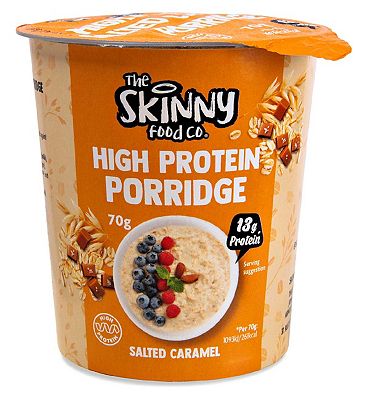 Skinny Food Co High Protein Porridge Pot Salted Caramel 70g