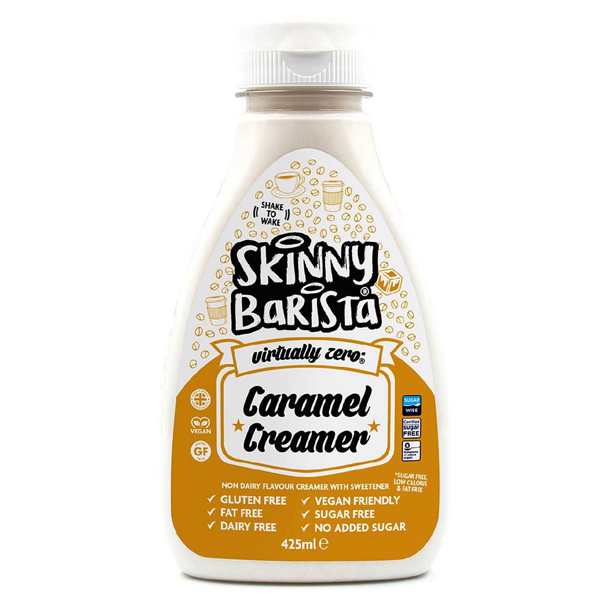 Skinny Food Co Sugar Free Caramel Coffee Creamer 425Ml