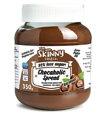 Skinny Food Co Chocoholic Hazelnut Low-Sugar Spread 350g
