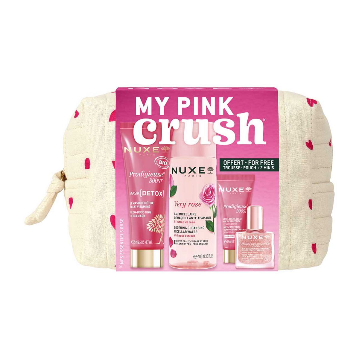 NUXE My Pink Crush Travel Set