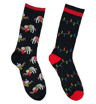 Threads Men's 2 Pack Ankle Socks, One Size 8-11