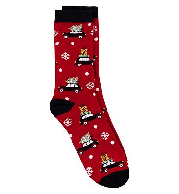 Threads Men's Novelty Ankle Socks, One Size 8-11