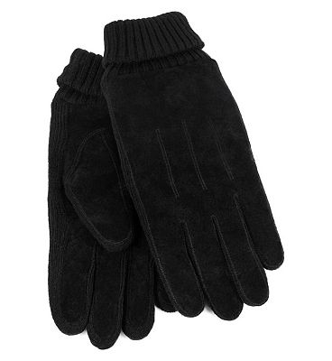 Threads Men's Suede Gloves, One Size