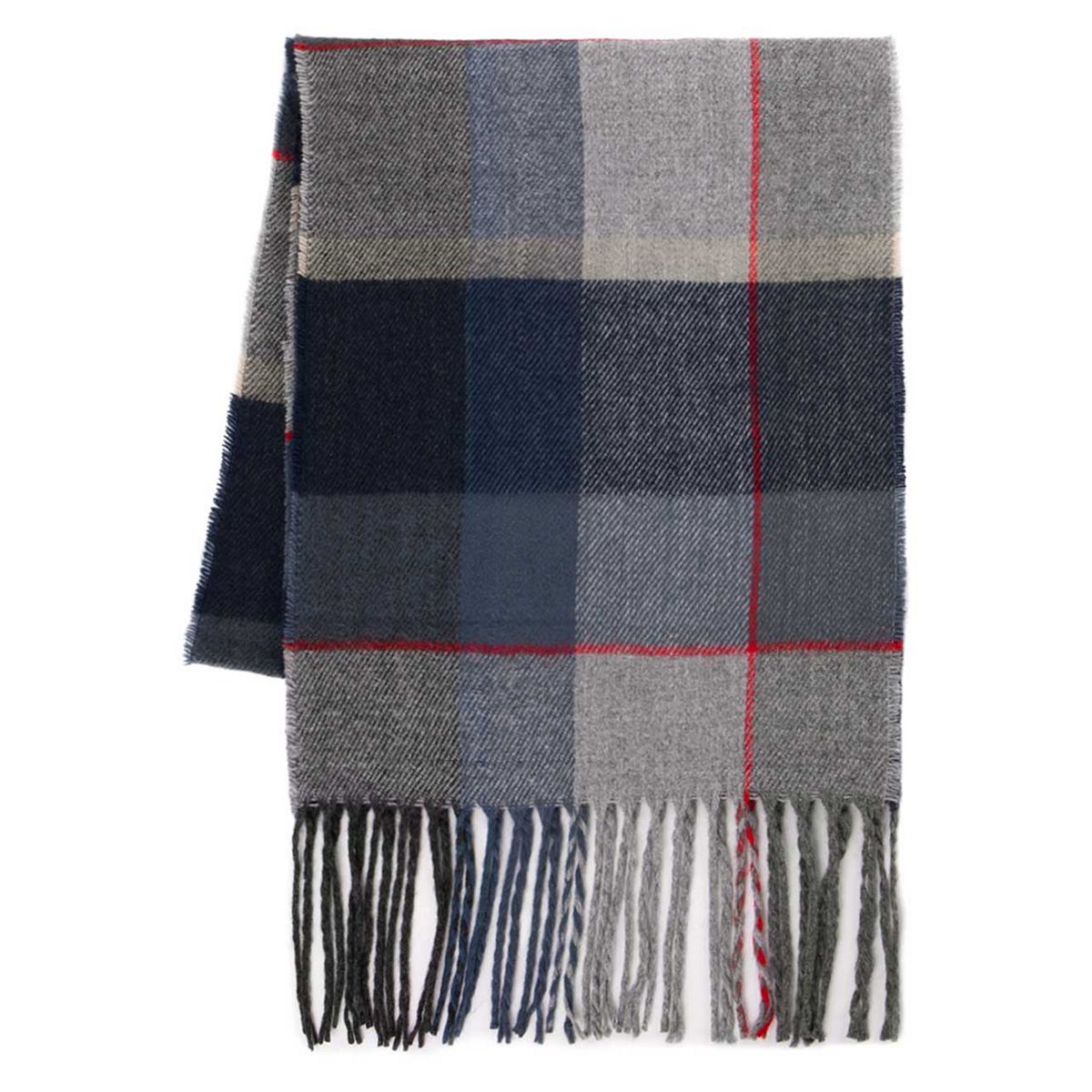 Totes Threads Men's Woven Scarf, Multicolor