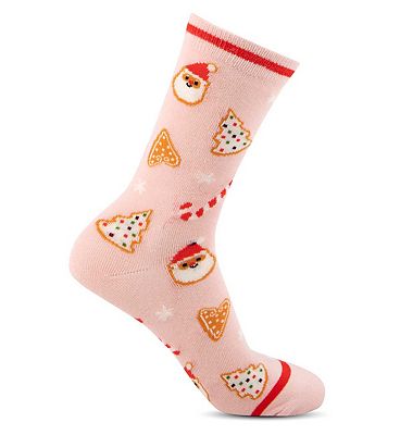 Studio Noel Ladies Novelty Ankle Socks, One Size 4-8