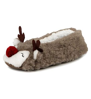 Studio Noel Reindeer Footsie, One Size 4-8