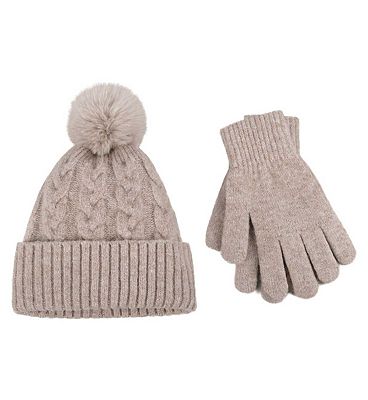 Un:wind Hat and Glove Gift Set, One Size