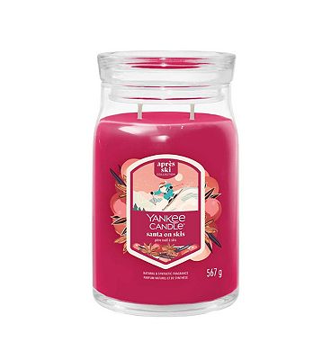 Yankee Candle Signature Large Jar Santa On Skis 567g