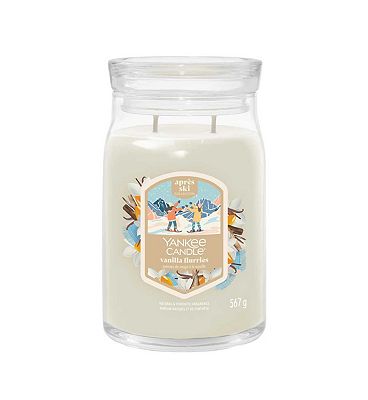 Yankee Candle Signature Large Jar Vanilla Flurries 567g