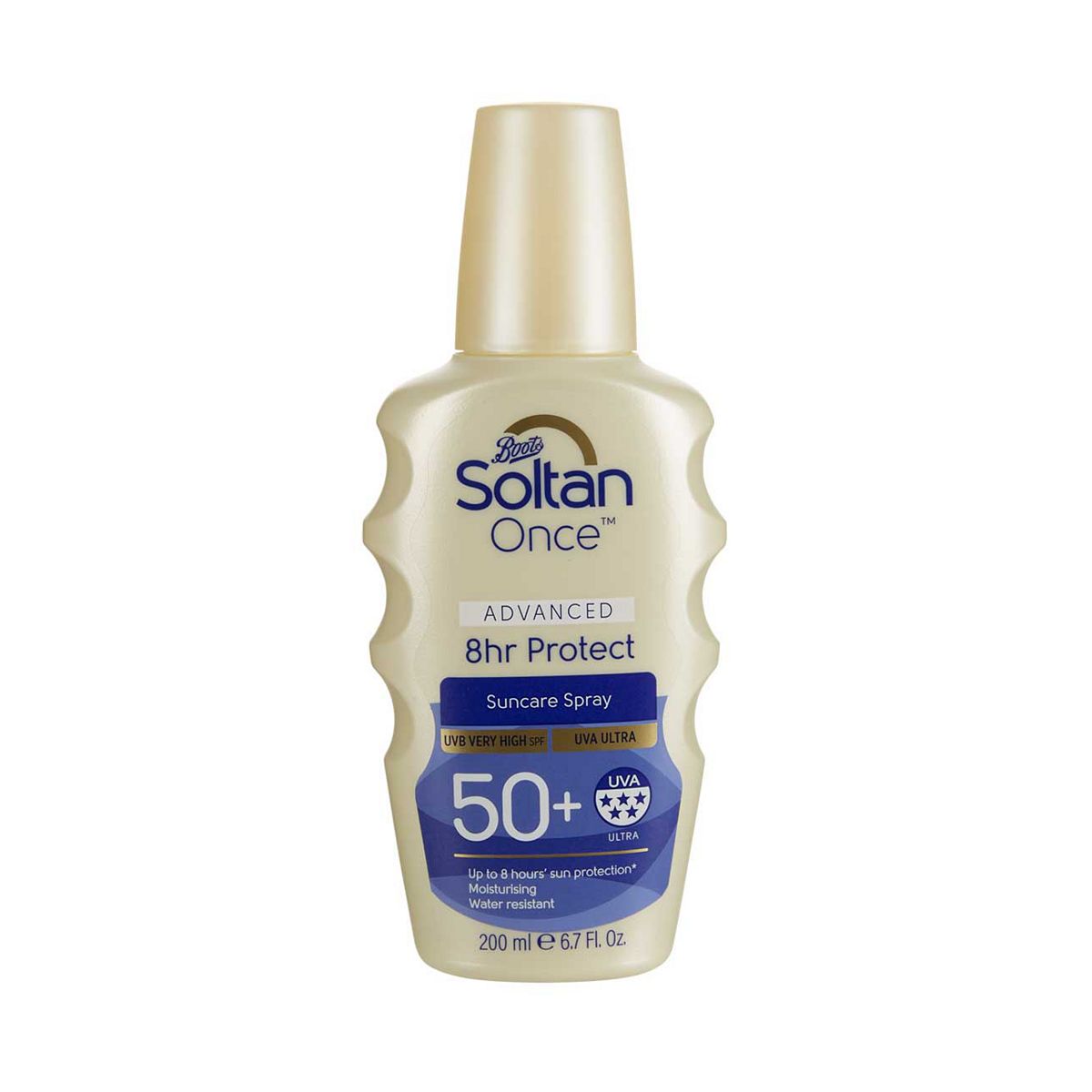 Soltan Once Advanced 8 Hour Protect Suncare Spray Spf50+200 ml, 200ml