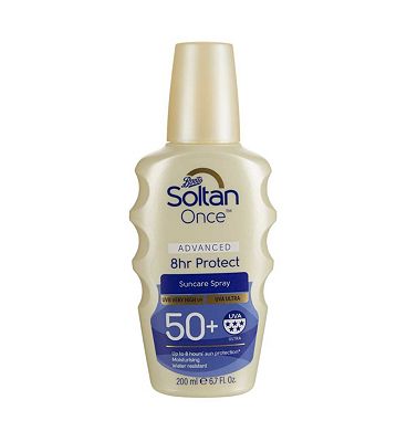 Soltan Once Advanced 8 Hour Protect Suncare Spray SPF50+ 200ml