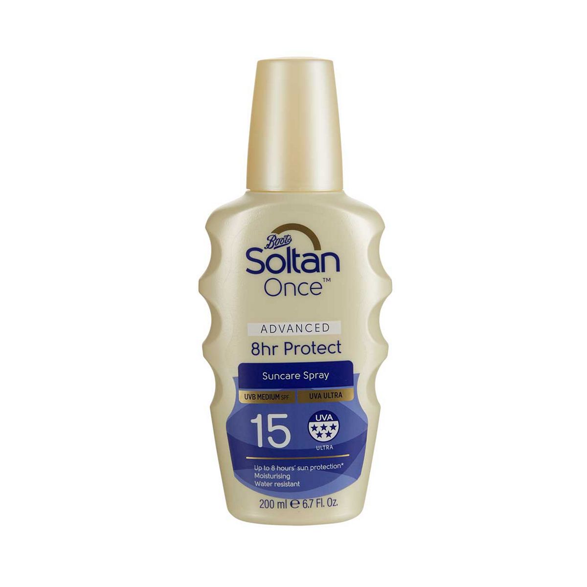 Soltan Once Advanced 8 Hour Protect Suncare Spray Spf15200 Ml, 200Ml