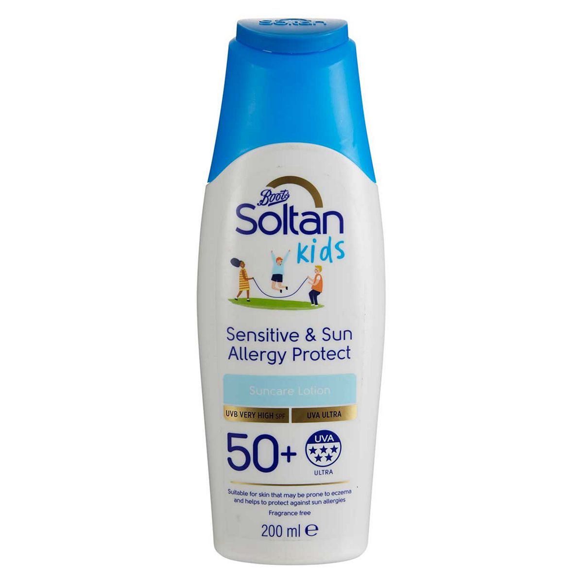 Soltan Kids Sensitive & Sun Allergy Protect Suncare Lotion Spf50+200 ml, 200ml