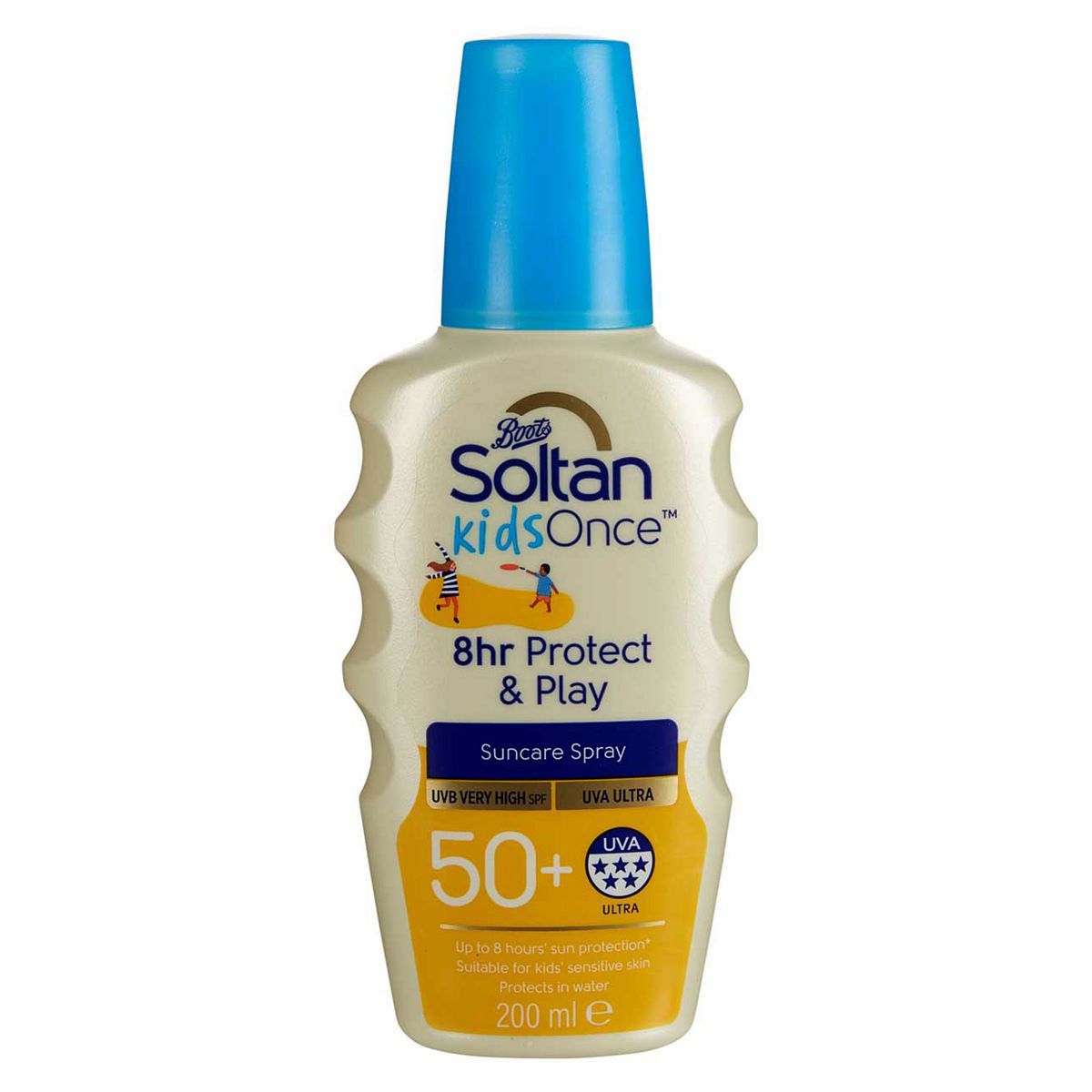 Soltan Kids Once Protect & Play Suncare Spray Spf50+200 ml, 200ml