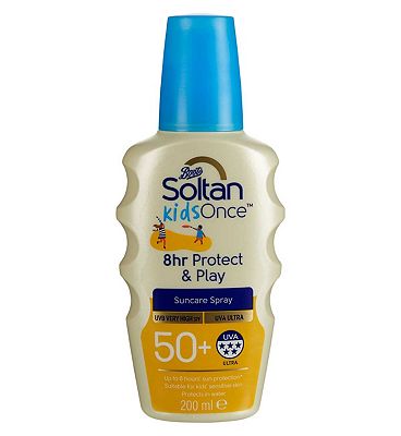 Click to view product details and reviews for Soltan Kids Once Protect Play Suncare Spray Spf50 200ml.