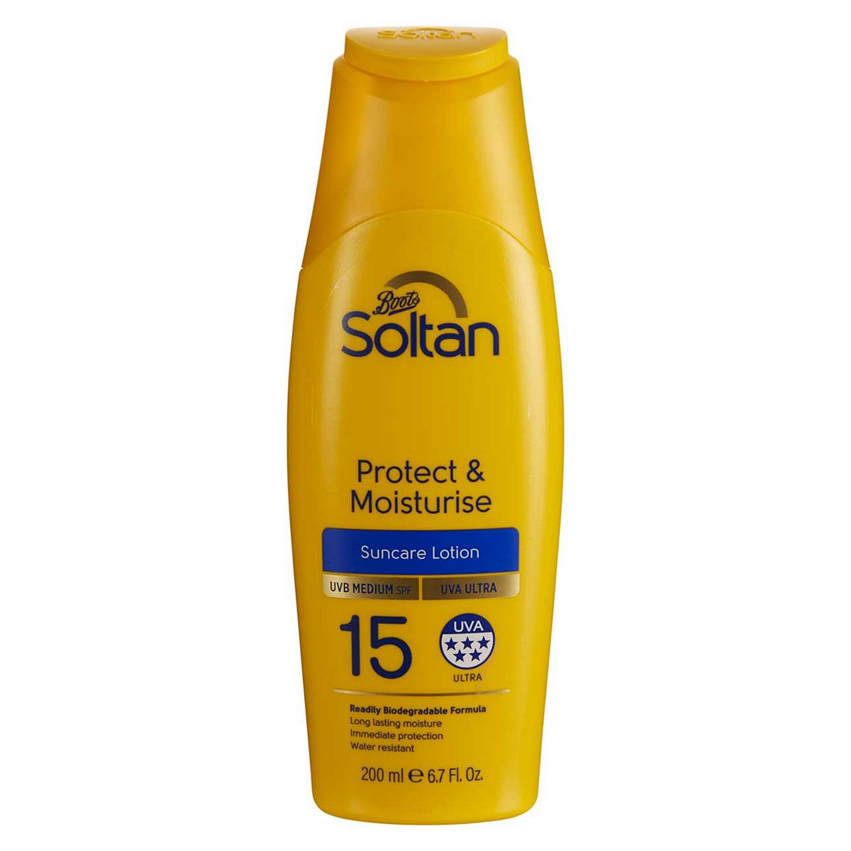 Soltan Protect & Moisturise Suncare Lotion Spf15200 ml, 200ml