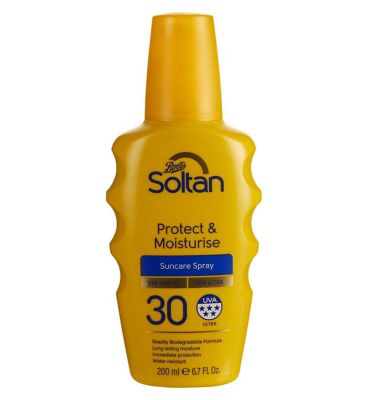 Soltan Protect & Moisturise Suncare Spray SPF30 200ml (3)