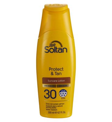 Soltan Protect & Tan Suncare Lotion SPF30 200ml (3)