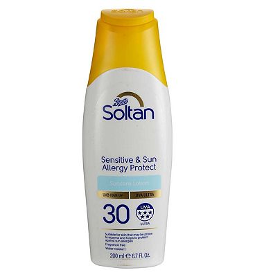 Click to view product details and reviews for Soltan Sensitive Sun Allergy Protect Suncare Lotion Spf30 200ml.