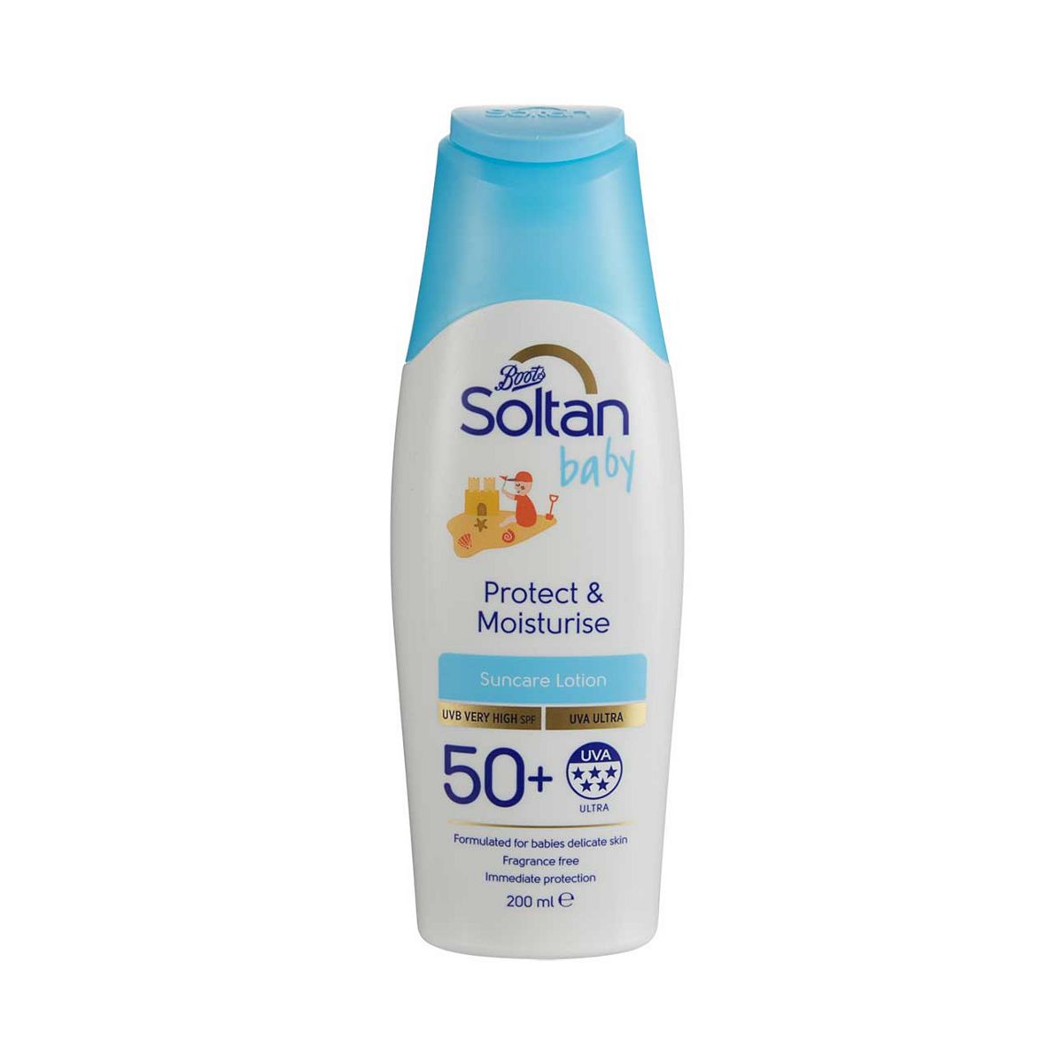 Soltan Baby Protect & Moisturise Suncare Lotion Spf50+200 ml, 200ml