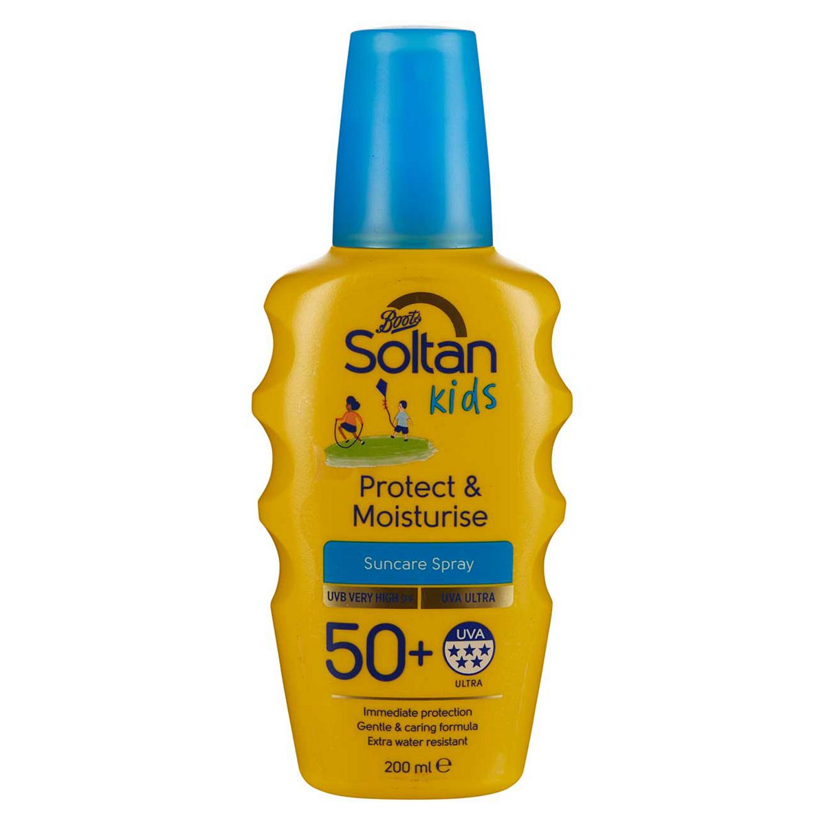 Soltan Kids Protect & Moisturise Suncare Spray Spf50+200 ml, 200ml