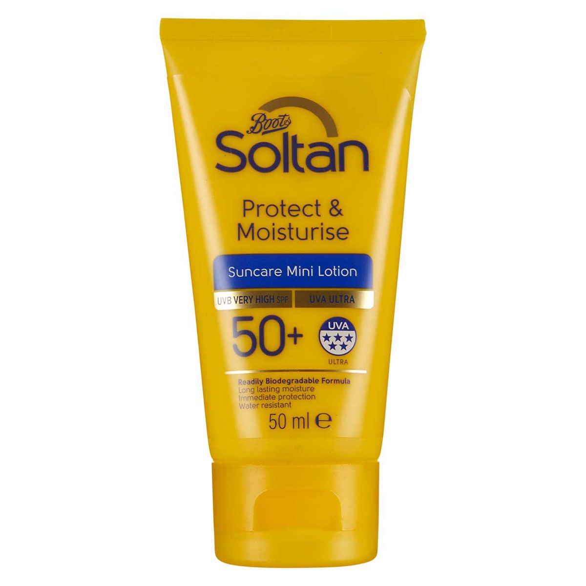 Soltan Protect & Moisturise Mini Suncare Lotion Spf50+ 50ml