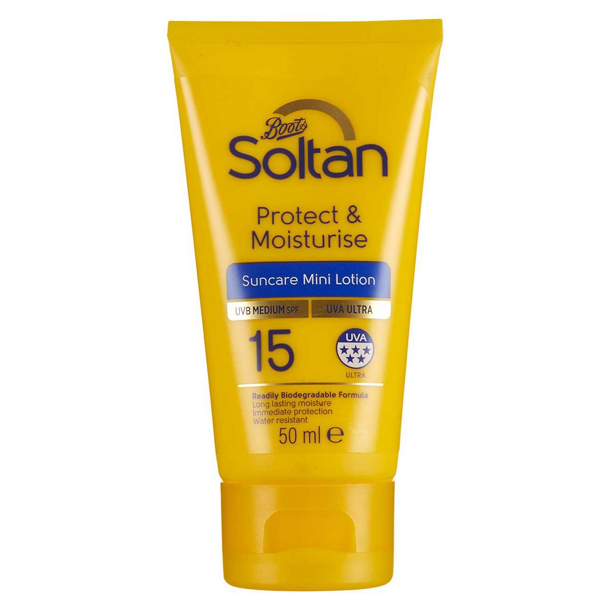 Soltan Protect & Moisturise Mini Suncare Lotion Spf15 50Ml