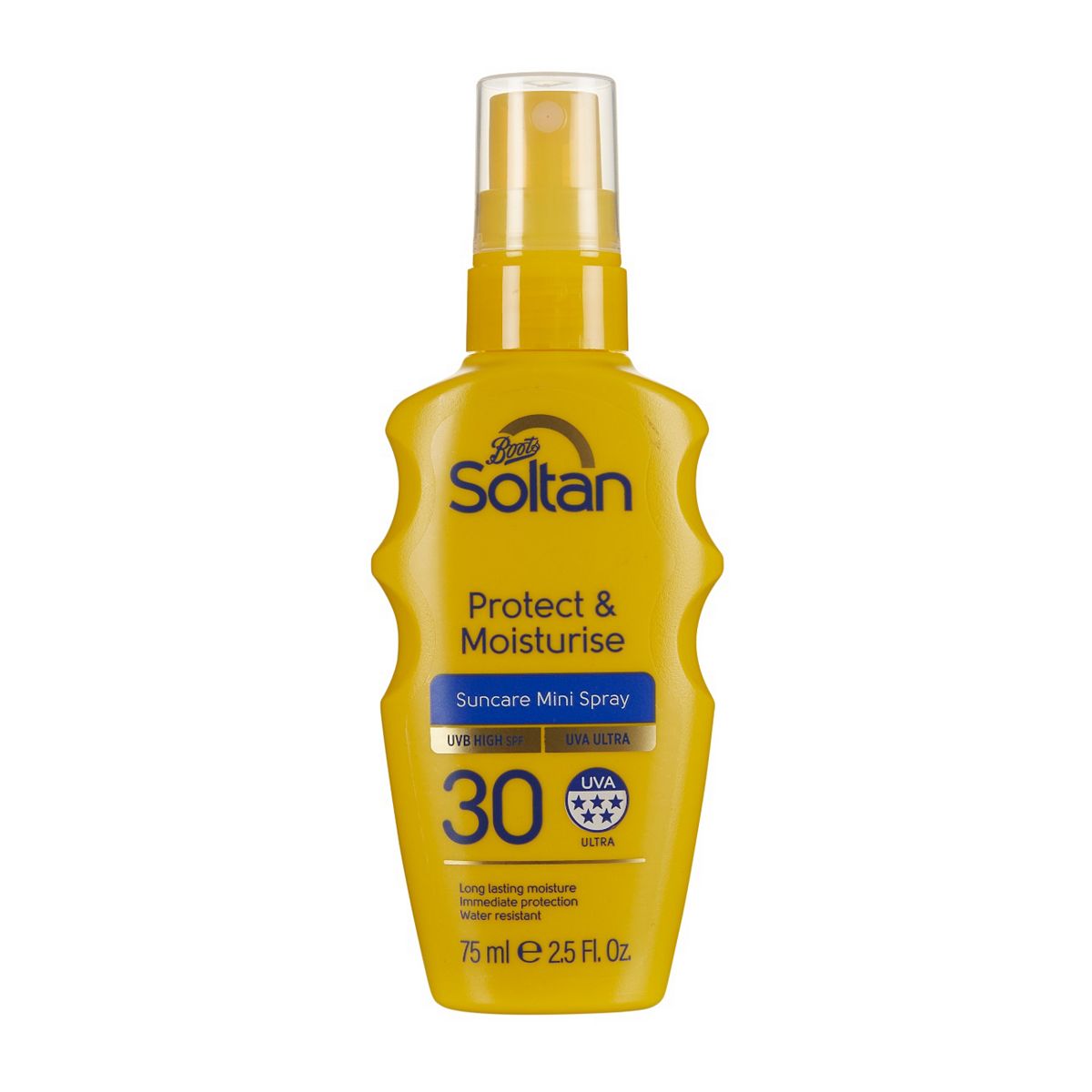 Soltan Protect & Moisturise Mini Suncare Spray Spf30 75ml