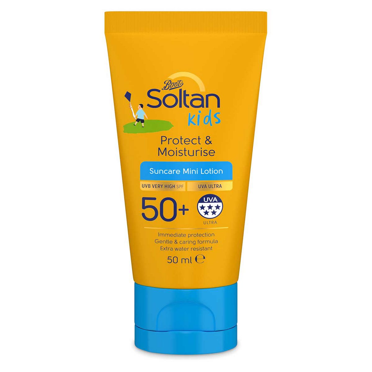 Soltan Kids Protect & Moisturise Mini Suncare Lotion Spf50+ 50ml
