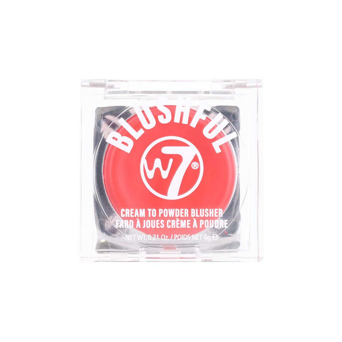 W7 Blushful Cream To Powder Blusher Fiery 6g