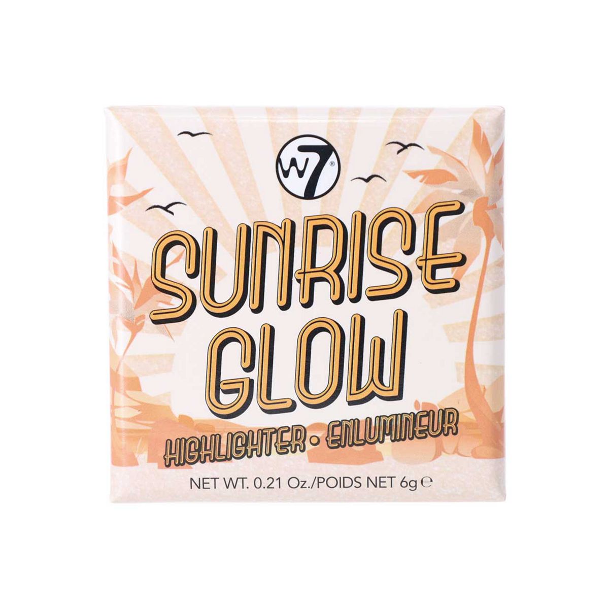 W7 Sunrise Glow Highlighter 6g